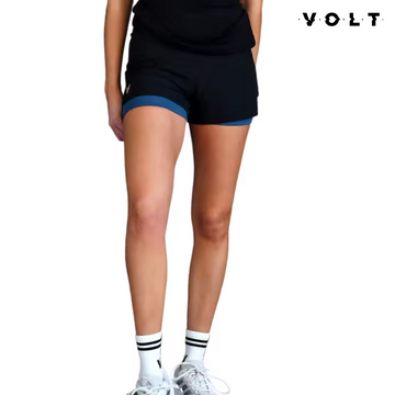 Volt Performance Shorts W V4 Black | Padel Clothing