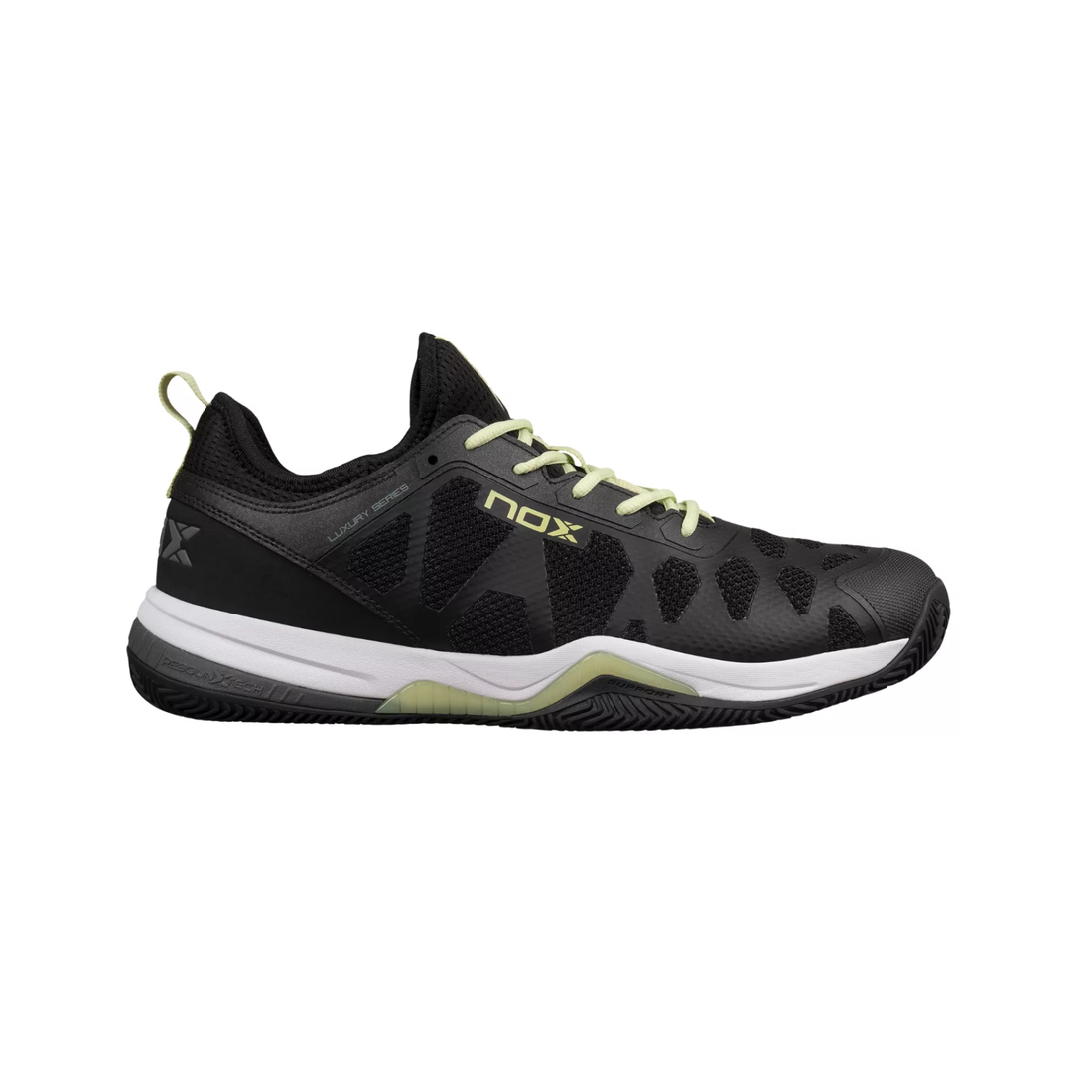 Nox Nerbo black/soft lime | Padel shoes