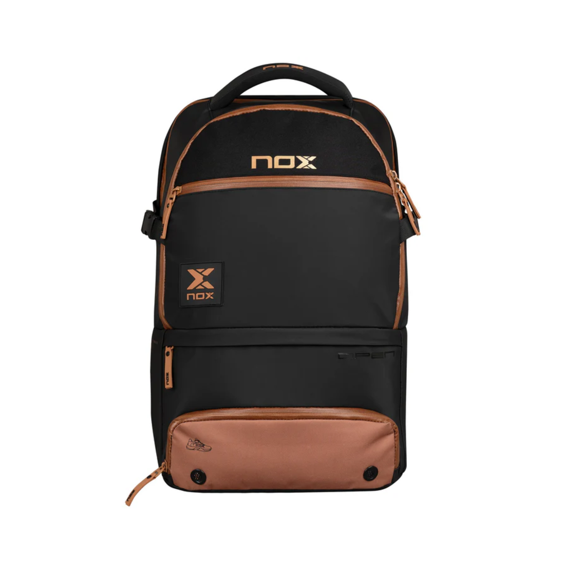Nox luxury open series black/brown backpack