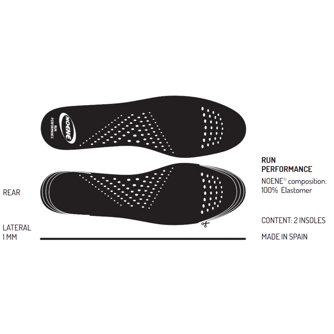 Noene Run Performance | Padel Soles