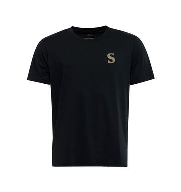 S Tee - Black