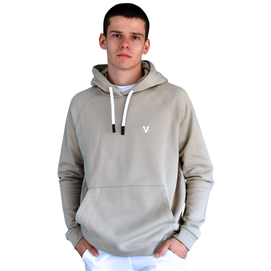 Volt Hoodie V4 Beige | Padel Clothing