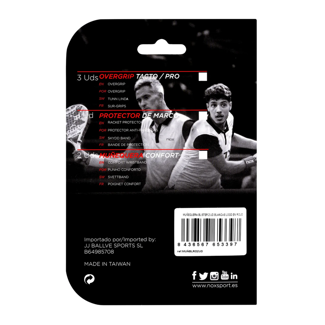 Nox Wristbands 2 Pcs