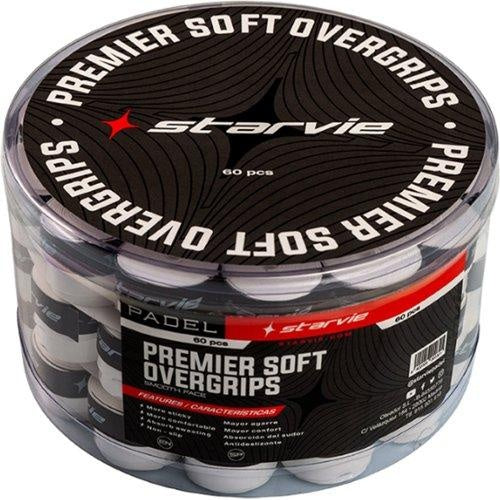 Starvie Overgrips Padel Tacky Touch White Box 60 pcs