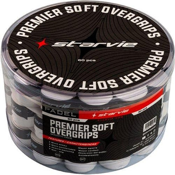 Starvie Overgrips Padel Tacky Touch White Box 60 pcs