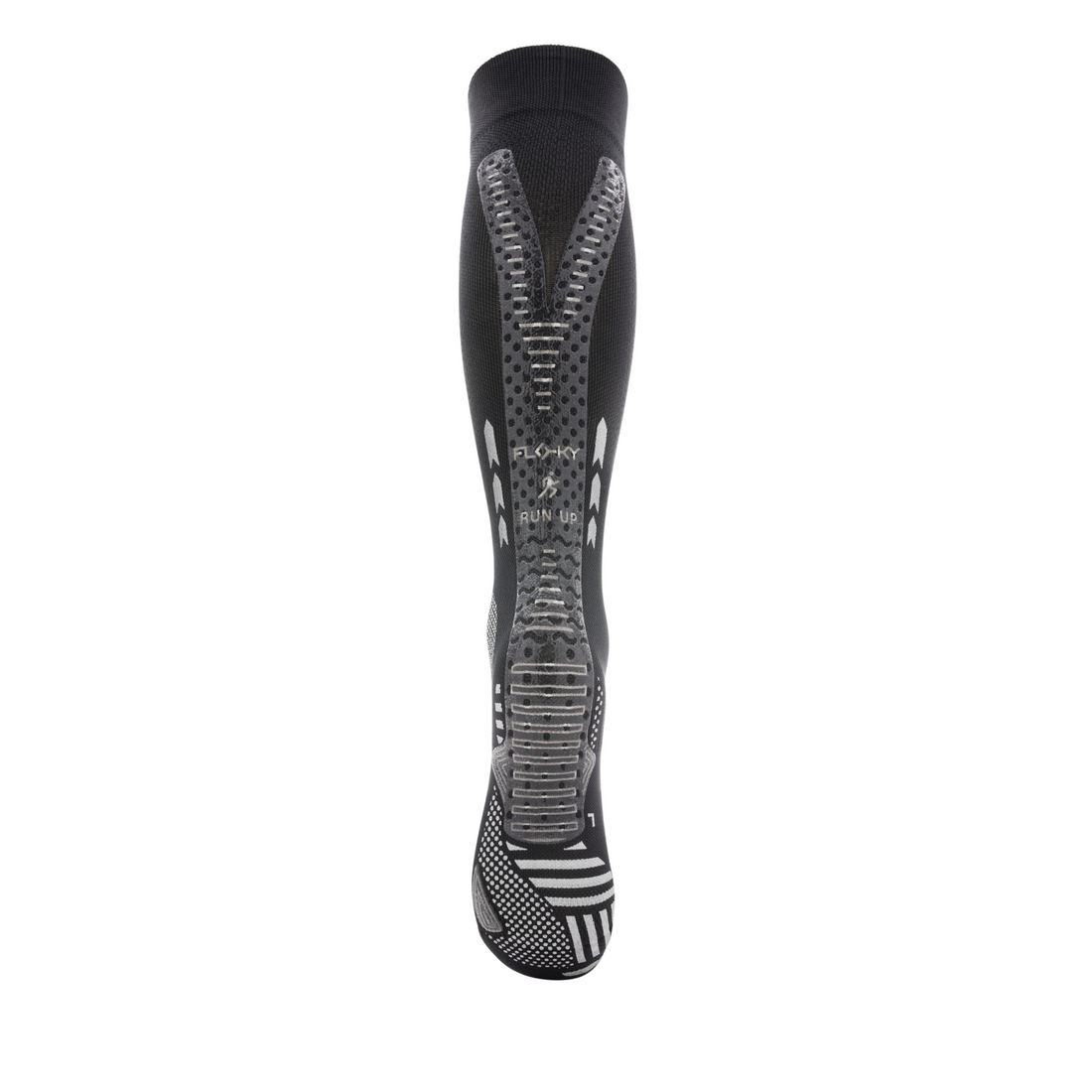 Floky RUN UP Long Sock Black | Padel Socks