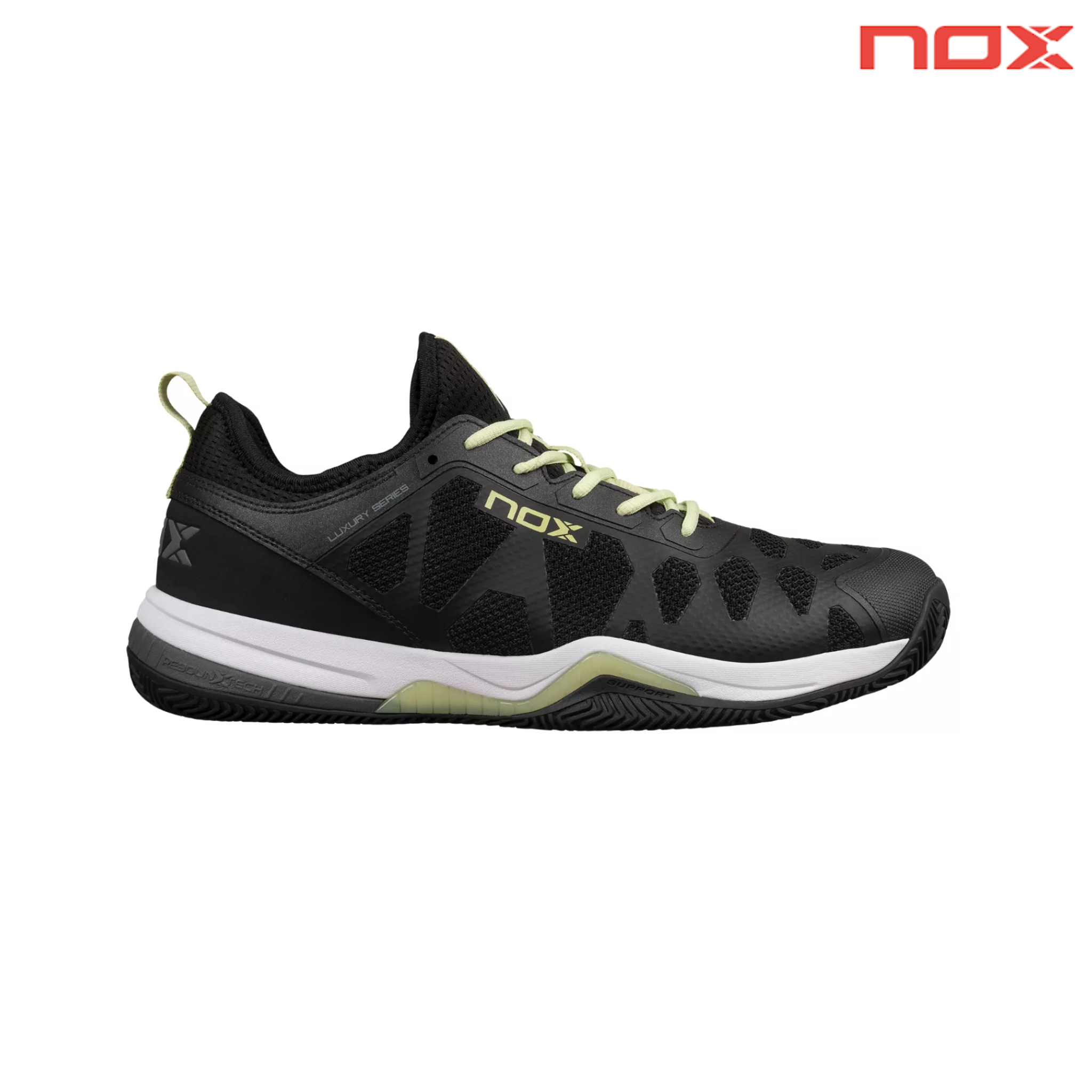 Nox Nerbo black/soft lime | Padel shoes