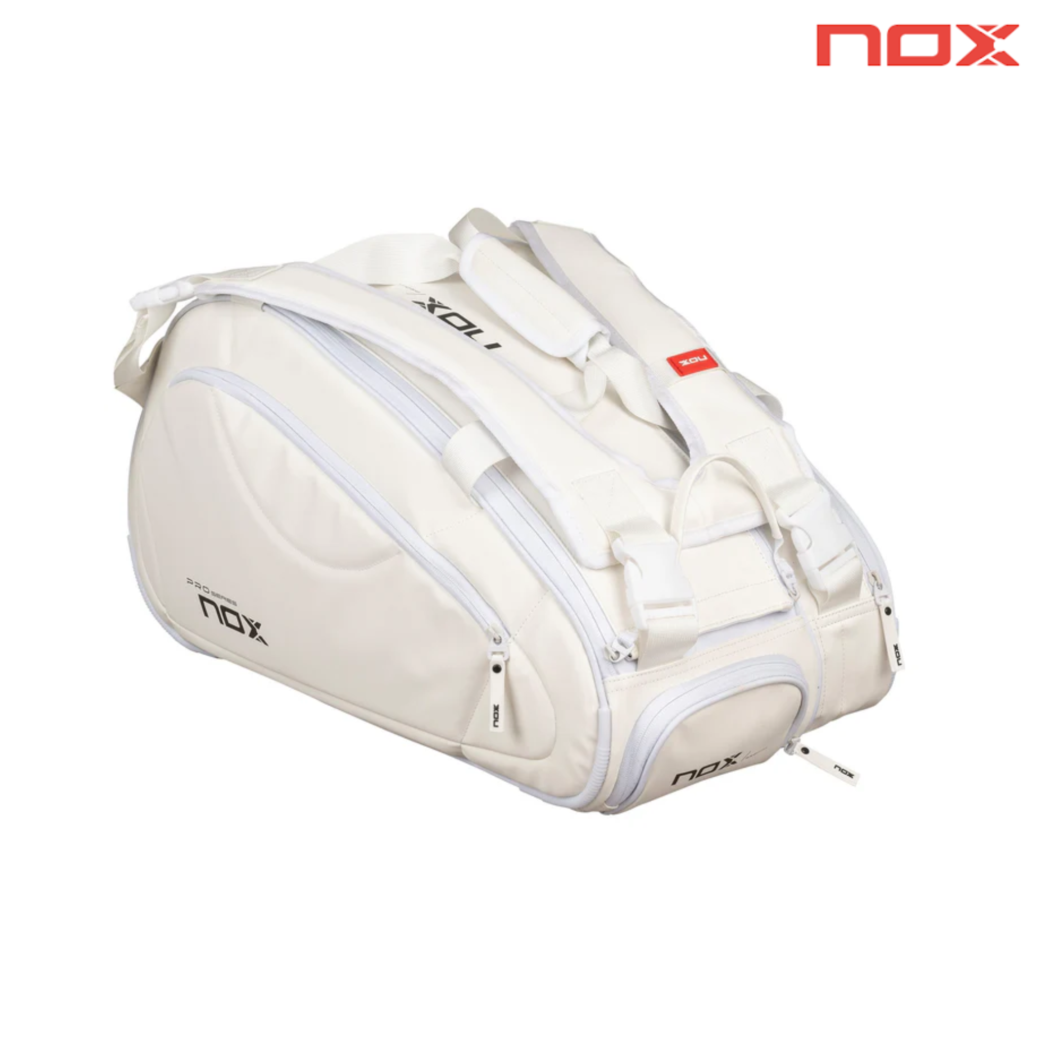 Nox pro series white padelbag