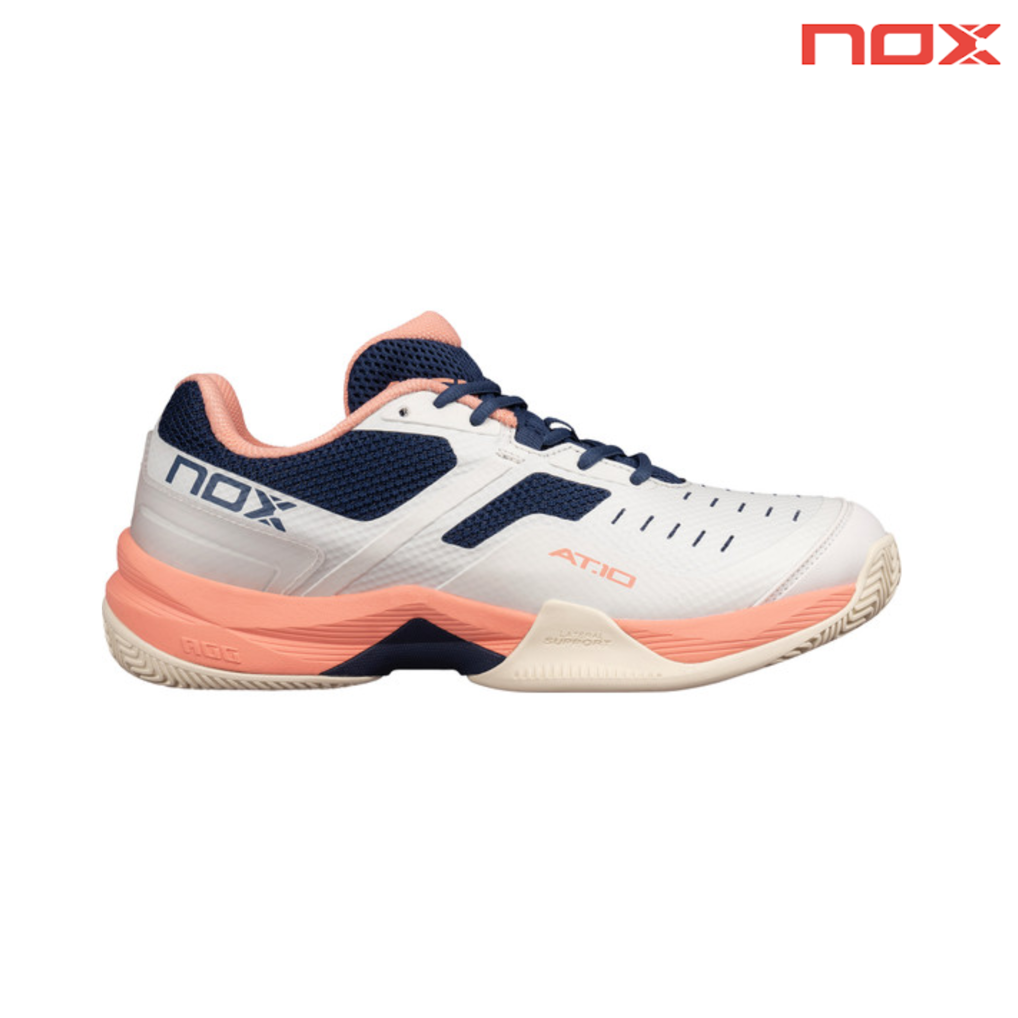 Nox AT10 pro gardenia/titan | Padel Shoes