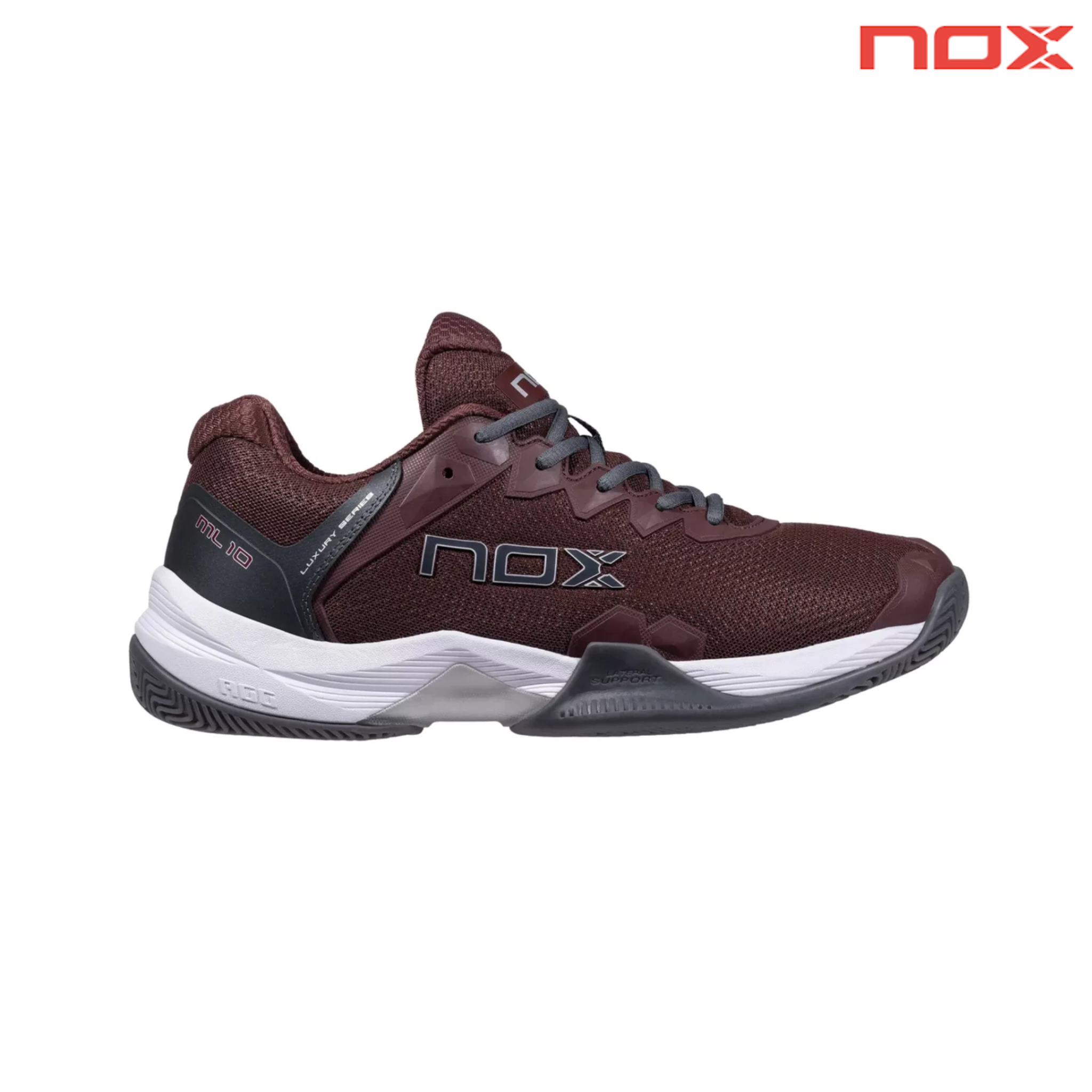 Nox ML10 Hexa rum raisin/charcoal | Padel shoes
