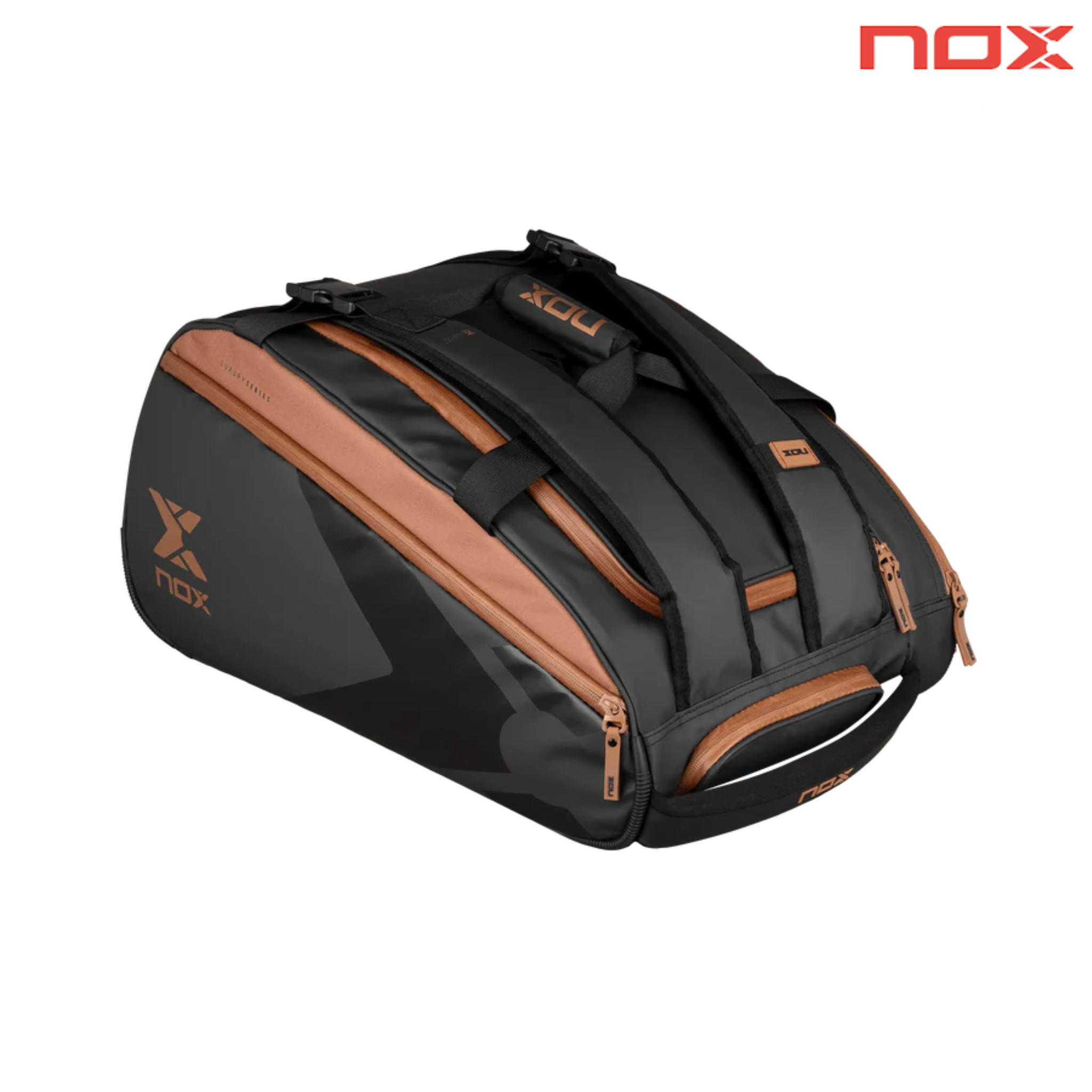 Nox luxury open series black/brown padelbag