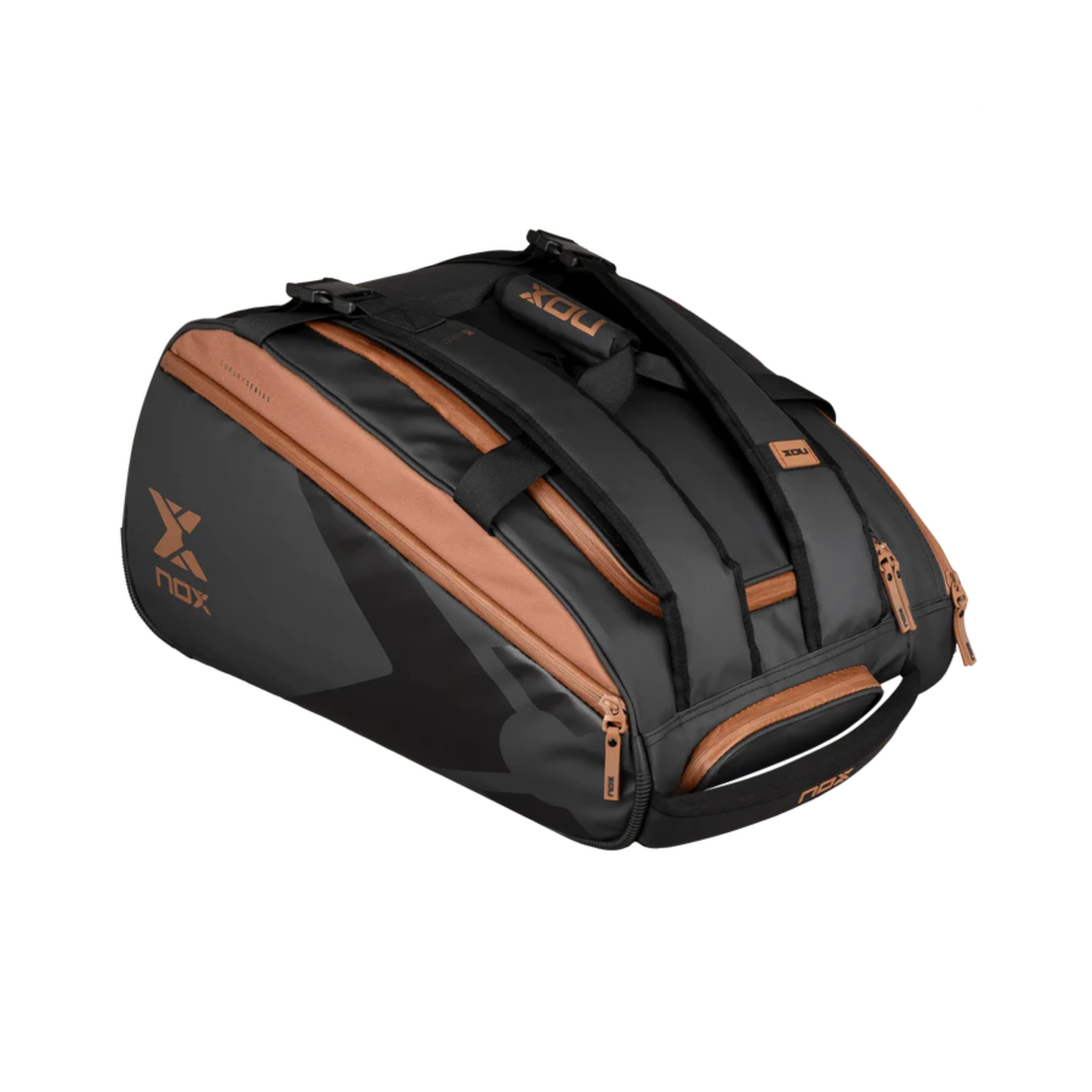 Nox luxury open series black/brown padelbag