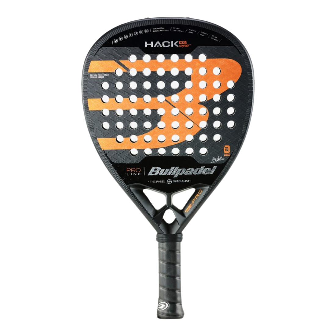 Bullpadel Hack 03 Comfort 2024 | Padel Racket