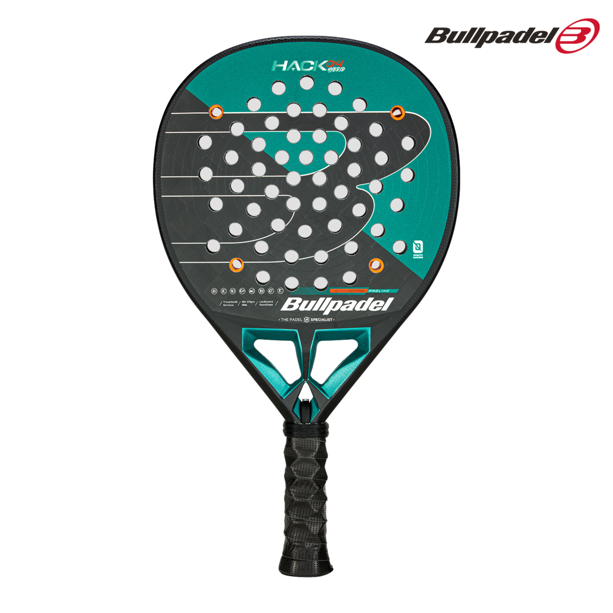 Bullpadel Hack 04 Hybrid 2025 | Padel Racket
