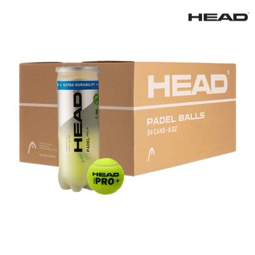 HEAD Padel Pro S Balls Box (24 x 3 pieces) | Padel Balls
