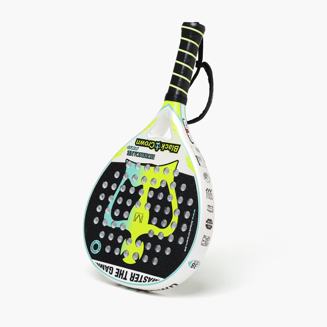 Black Crown Padel Racket Hurricane Pro