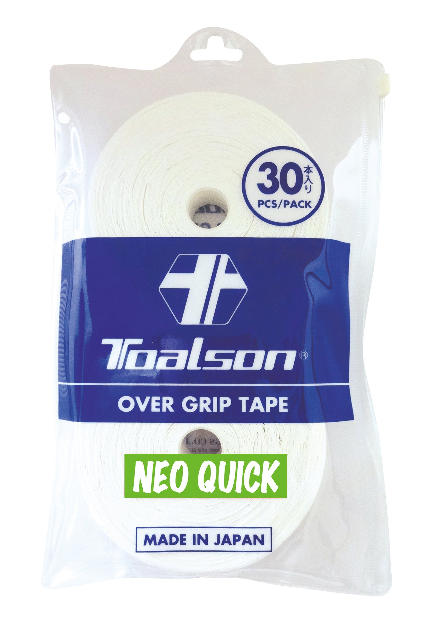 Neo Quick Overgrip Tape White 30pcs/pack