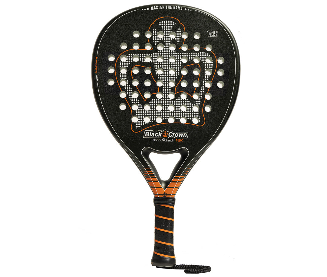Black Crown Piton Attack 16K | Padel Racket