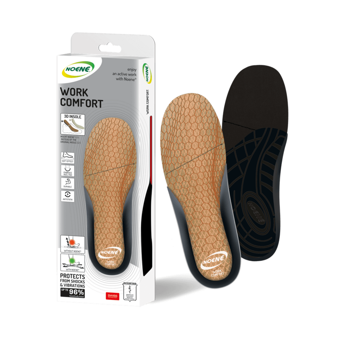 Noene Work Comfort 3D Insole | Soles