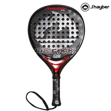 J'hayber Attack Sh12K Black-Red | Padel Racket