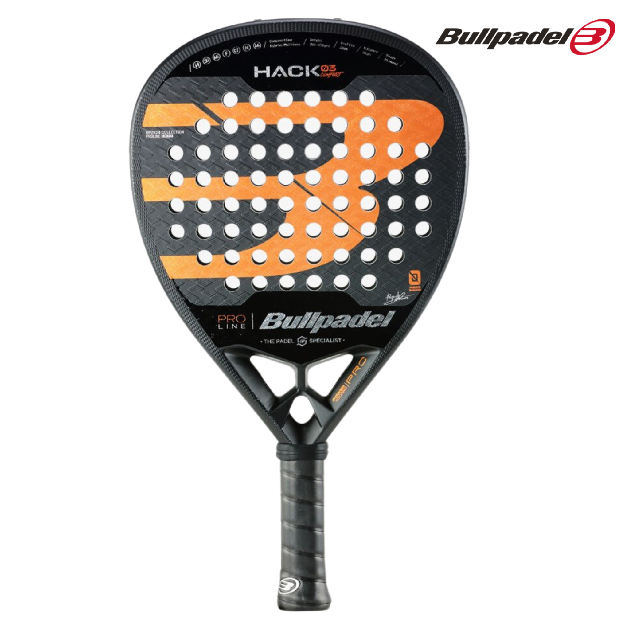 Bullpadel Hack 03 Comfort 2024 | Padel Racket
