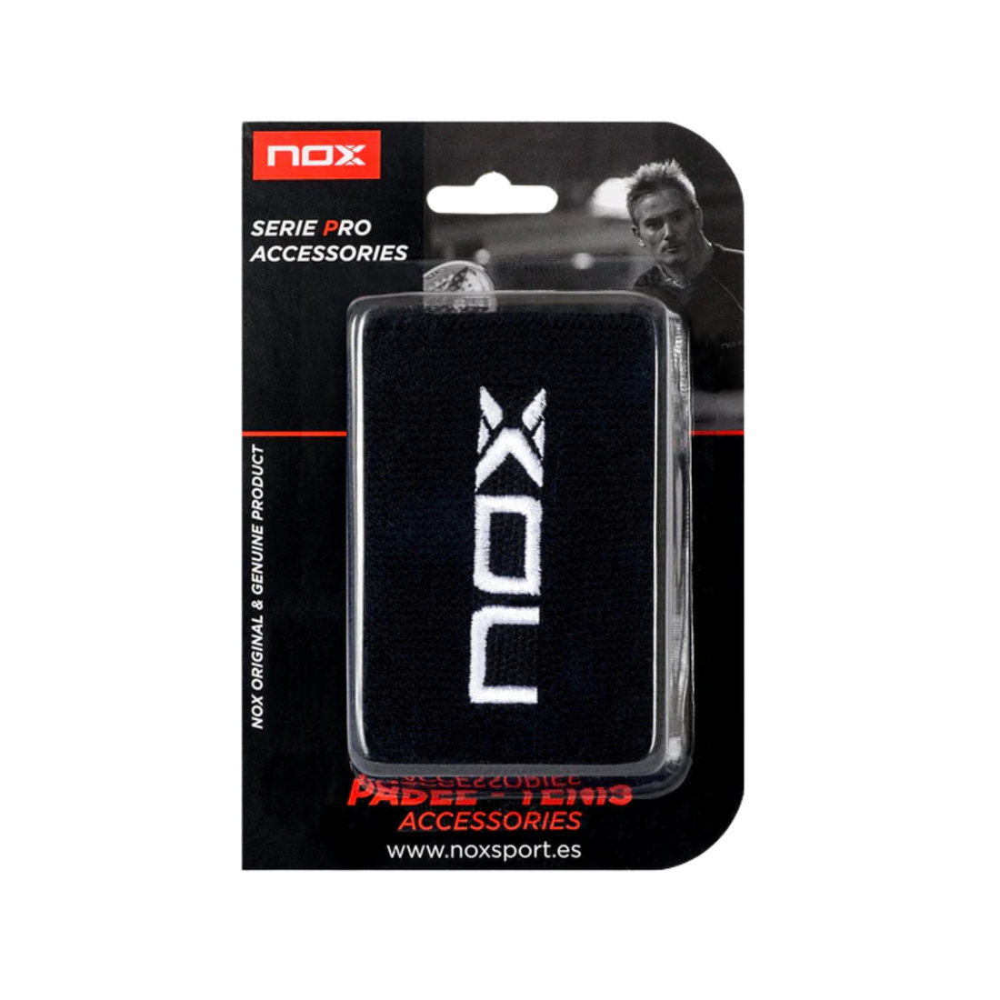 Nox Padel Wristband Black/White