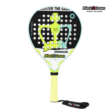 Black Crown Padel Racket Hurricane