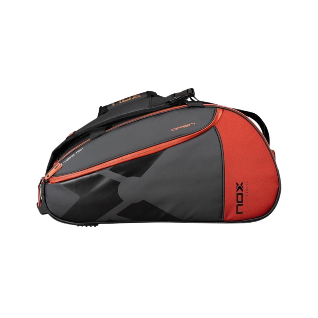Nox Luxury Open Series Black/Red | Padel Bag