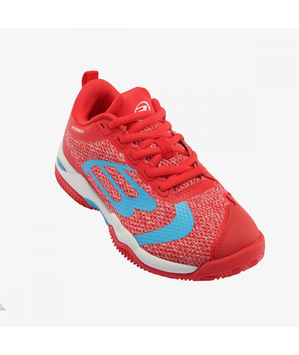 Bullpadel Beker Perf W 21 Red - Padel Shoes